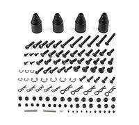 Erpmlyo Screw Repair Set Repair Kits for 1/5 Hpi Baja 5B Parts Rovan Rc Car-690112, Black (500024371A3)