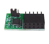 Erpmlyo TPM 2.0 Vertical 9-Pin Adapter Key Pre-Generation and Now | key pre-generation and boost TPM 2.0 security; Linux support with Chromebook compatibility
