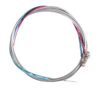 Erpmlyo Violin Strings 4/4 Set, Silver Wound, Steel Core E A D G Pro. | Four strings with silver windings on a steel core provide steady tuning and clear, focused tone for full-size violins.