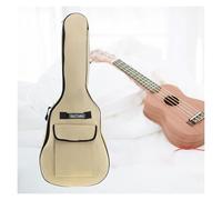 ERQIAO Guitar Bag 5mm Thick Padding Oxford Cloth Guitar Gig Bag Electric Guitar Dust(Beige)