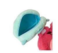ERQIAO Kawaii Plush Pencil Case Large Capacity Pen Pouch Pink Makeup Storage Bag for Girls School Office Organizer Supplies Stationary(Green)