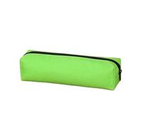 ERQIAO Solid Color Pencil Case Simple Pencil Bags for Student New Stationery School Supplies Kids Zipper Big Cosmetic Bag(Green)