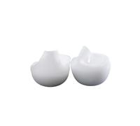 ERQIAO Unisex Invisible Height Increase 5CM Silicone Socks Gel Heel Pads Orthopedic Arch Support Heel Cushion Insoles Foot Massage Pad(2.0CM)