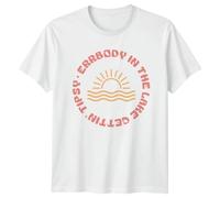 Errbbody in The Lake Gettin Tipsy Lake Life Summer Mens T-Shirt Womens Graphic Tee Unisex Apparel for Lake Activities L White