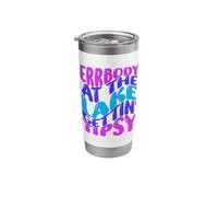 Errbody At The Lake Gettin Tipsy Summer Vacation Drinking Stainless Steel Insulated Tumbler