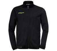 Errea Errep Kids Score Classic Jacket Kids Jacket - Black/Fluo Green, 140