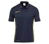 Errea ERREP Kids Score Polo Shirt Kids Polo Shirt - Marine/Fluo Yellow, 152