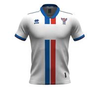 Errea Faroe Islands Men's Home Football Shirt Jersey 2024-2026 XL (44"- UK/US Large) White