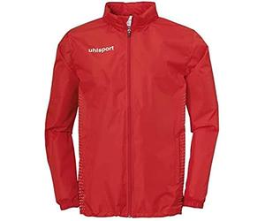 Errea Kids Score Rain Jacket Kids Jacket - Red/White, Size 128