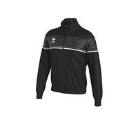 Errea Men's Donovan Jacket, Black/Grey/White, XXL