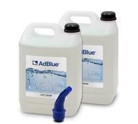 ERRECOM AdBlue® Diesel Engine Additive with Easy-Pour Spout included, for NOx Emission Reduction Based on Urea, Conforms to ISO 22241-1, 10 L (2 x 5 L Tank)
