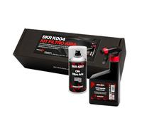 Errecom BKR K004 Motorcycle Air Filter Kit, Specifically designed for Cleaning and Lubricating Foam or Polyurethane Filters - includes 500 mL Cleaner + 250 mL Red Oil