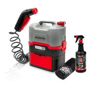 Errecom Cleaning Kit for Bikes: JET GUN PRO+ Portable High Pressure Cleaner with 8 L Water Tank, BKR 1101 Bike Cleaner 1 L Spray Bottle, Protective Bike Cover for Transport and Storage