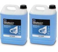 ERRECOM Hybrid Blue Cool, Coolant and Antifreeze for Hybrid and Electric Cars -10°C/+103°C, Formulation with OAT inhibitor package with phosphates, Ready to Use, 5 Litre (Pack of 2)