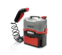 Errecom JET GUN PRO+, Portable High Pressure Cleaner with Storage Compartment, 8 L Water Tank, 3 m Spiral Hose, 2.9 kg