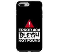 Error 404 Blegh Not Found - Metal Music Case for iPhone 7 Plus/8 Plus