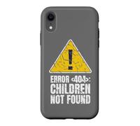 Error 404 Children Not Found Case for iPhone XR