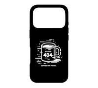 Error 404 Coffee Not Found Computer Tech Developer Coding Case for iPhone 17 Pro