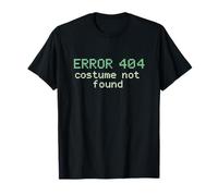 Error 404 Costume not Found Funny Computer Halloween T-Shirt