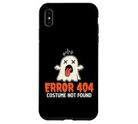 Error 404 Costume Not Found Funny Halloween Case for iPhone XS Max