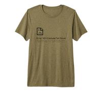 Error 404 Costume Not Found Lazy Halloween Tee Premium T-Shirt