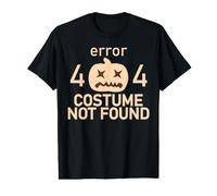 Error 404 Costume Not Found Low Budget Halloween Programmer Value Graphic T-Shirt