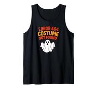 Error 404 Costume Not Found Tank Top