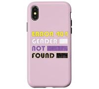 Error 404 Gender Not Found for Non Binary Case for iPhone X/XS