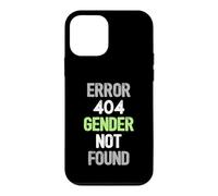 Error 404 Gender Not Found - Funny Agender Pride Flag Case for iPhone 12 mini
