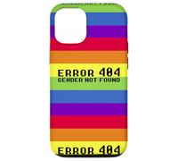 ERROR 404 GENDER NOT FOUND Non Binary Message Meme Case for iPhone 12/12 Pro