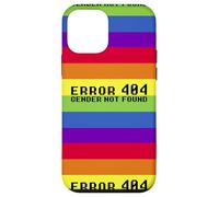 ERROR 404 GENDER NOT FOUND Non Binary Message Meme Case for iPhone 12 mini