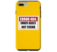 Error 404 Inner Adult Not Found Funny Adult Meme Humor Case for iPhone 7 Plus/8 Plus