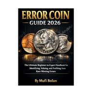ERROR COIN GUIDE 2026: The Ultimate Beginner-to-Expert Handbook for Identifying, Valuing, and Profiting from Rare Minting Errors