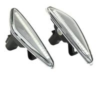 Error Free Side Repeater Dynamic Turn Signal Light Lamp Side Mirror Sequential Blinker Compatible With Nissan For Lafesta For Highway For Star 2011-2017(White)