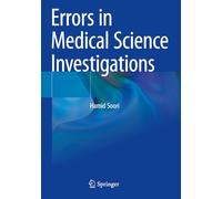 Errors in Medical Science Investigations