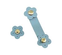 ERRORY 10PCS Buttons Wallet Hasp Clasp Buckles Immitation Leather Bag Hardware Accessory Fashion Handbag Hasp PU Leather Snap Fastener for Bag