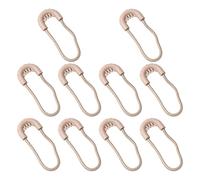 ERRORY 10PCS Replacement Zipper Pulls Tab Silicone Pull Cord Extender For Backpacks Jackets Luggage Purses Handbags Pulls Replacement