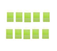 ERRORY 10Pcs Waterproof PVC Pen Pouches 6.1x3.34Inch Large Compartments Pen Bag for Nurses Doctors Hospital and Clinical Use Nurse Utility Bag