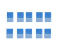 ERRORY 10Pcs Waterproof PVC Pen Pouches 6.1x3.34Inch Large Compartments Pen Bag for Nurses Doctors Hospital and Clinical Use Nurse Utility Bag