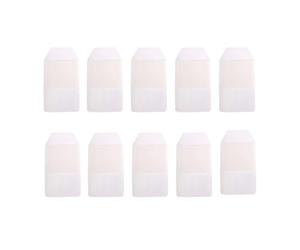 ERRORY 10Pcs Waterproof PVC Pen Pouches 6.1x3.34Inch Large Compartments Pen Bag for Nurses Doctors Hospital and Clinical Use Nurse Utility Bag