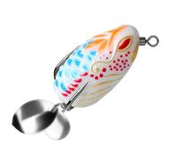 ERRORY 1Pc Frogs Lures Large Mouth Swimbaits Fishing Large Feet Baits Double Propeller Legs for Freshwater Saltwater Fishing Single Hook Baits