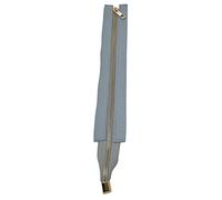 ERRORY 30cm PU Leather Zipper with Holes Metal Replacement Hardware Accessories for Sewing Handbag Heavy Duty Metal Pu Leather Replacement for Sewing Bags