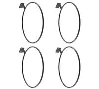 ERRORY 4Pcs Sports Ball Storage Solution Metal Basketball Soccer Display Rack Wall Mounted Ball Holders for Indoors Outdoors for Basketball Football Storage