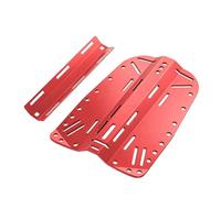 ERRORY Aluminum Diving Backplate for Single/Doubles Tanks Comfortable Weight Distribution Extended Dive Use Ergonomic Diving Backplate