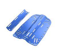 ERRORY Aluminum Diving Backplate for Single/Doubles Tanks Comfortable Weight Distribution Extended Dive Use Ergonomic Diving Backplate