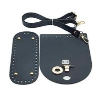 ERRORY Bag Making Set Adjustable Shoulder Strap PU Leather Craft Supplies For Crochet Crossbody Purse Handmade Accessories Bag Bottom Replacement Parts