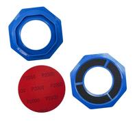 ERRORY Bowling Ball Sanding Pad Seat Interchangeable Sandpaper Resurfacing Polishing Replace Cleaner Sanding Accessory Ball Resistance Augmenter