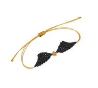 ERRORY Braided Angel Wing Symbolic Love Wrist Jewelry Suitable for Couples Adjustable Rope Cord Gift Couple Matching Bracelets