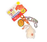 ERRORY Car Keychain Lovely Bag Charms Color Changing Roast/Chicken Accessories for Backpacks, Wallets Bag Charms for Handbags