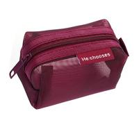 ERRORY Classical Geometrical Nylon Organizers Multi Use Zippered Case for Writing Tools Accessories Storage Durablity Nylon Pen Holders